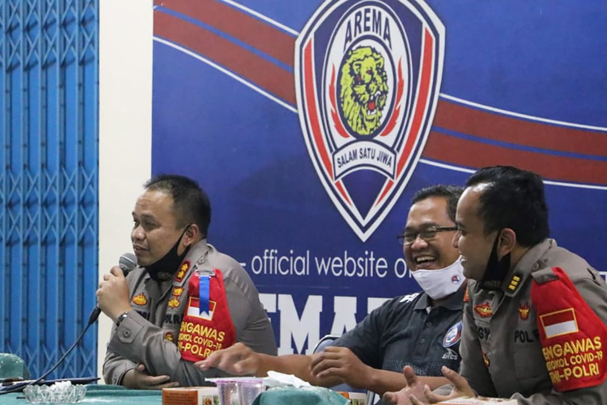 Polres Malang gandeng Aremania sosialisasi Idul Adha aman dari virus Corona