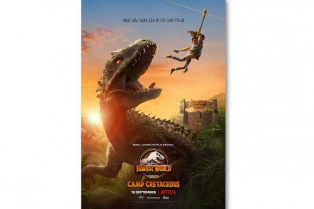 Film serial "Jurassic World Camp Cretaceous" akan tayang mulai 18 September