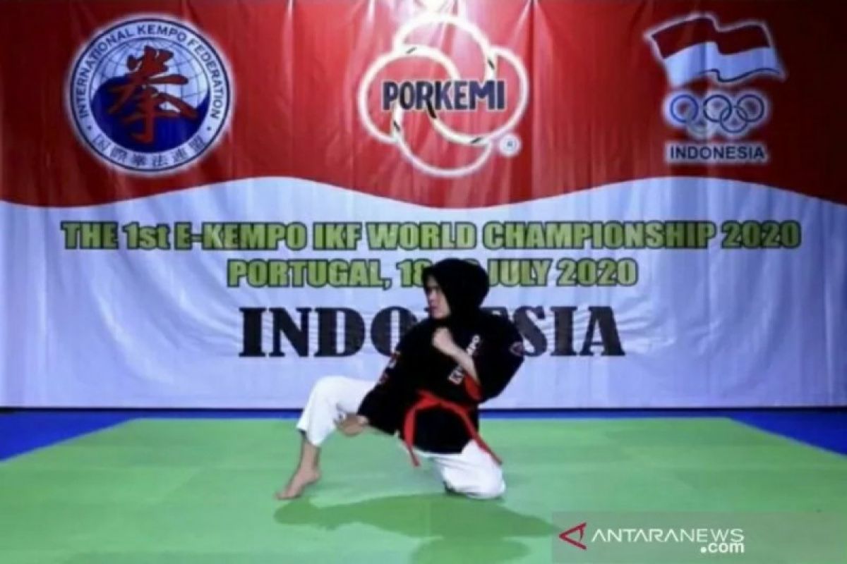 Atlet Indonesia raih prestasi di kejuaraan dunia kempo virtual