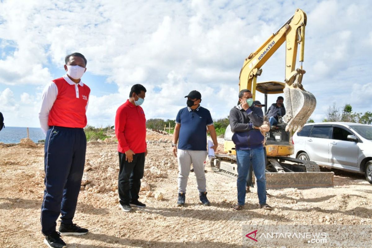 Gubernur Sulsel tinjau progres pembangunan kawasan wisata Bira Bulukumba