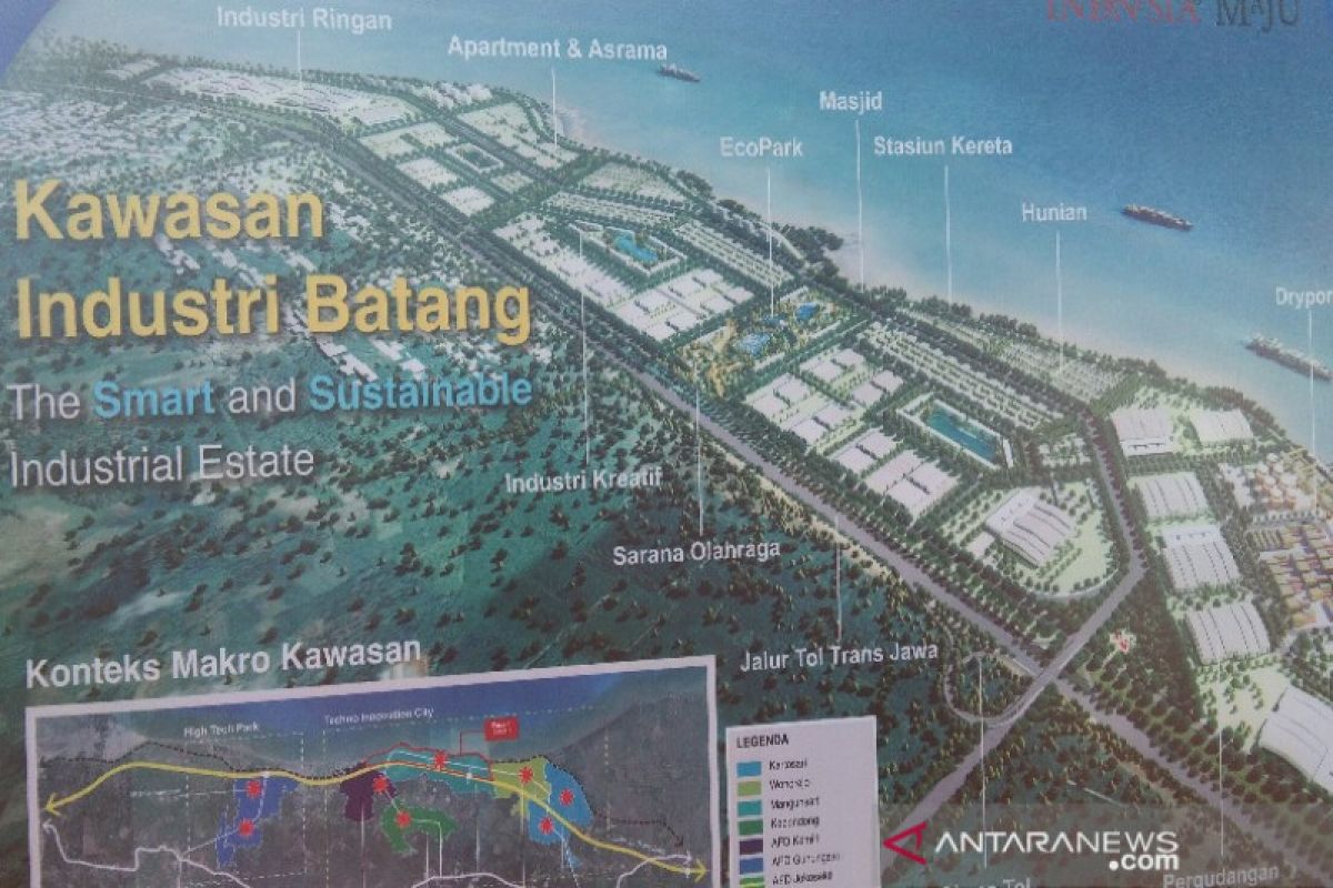 Akses masuk KIT Batang dibangun Agustus 2020