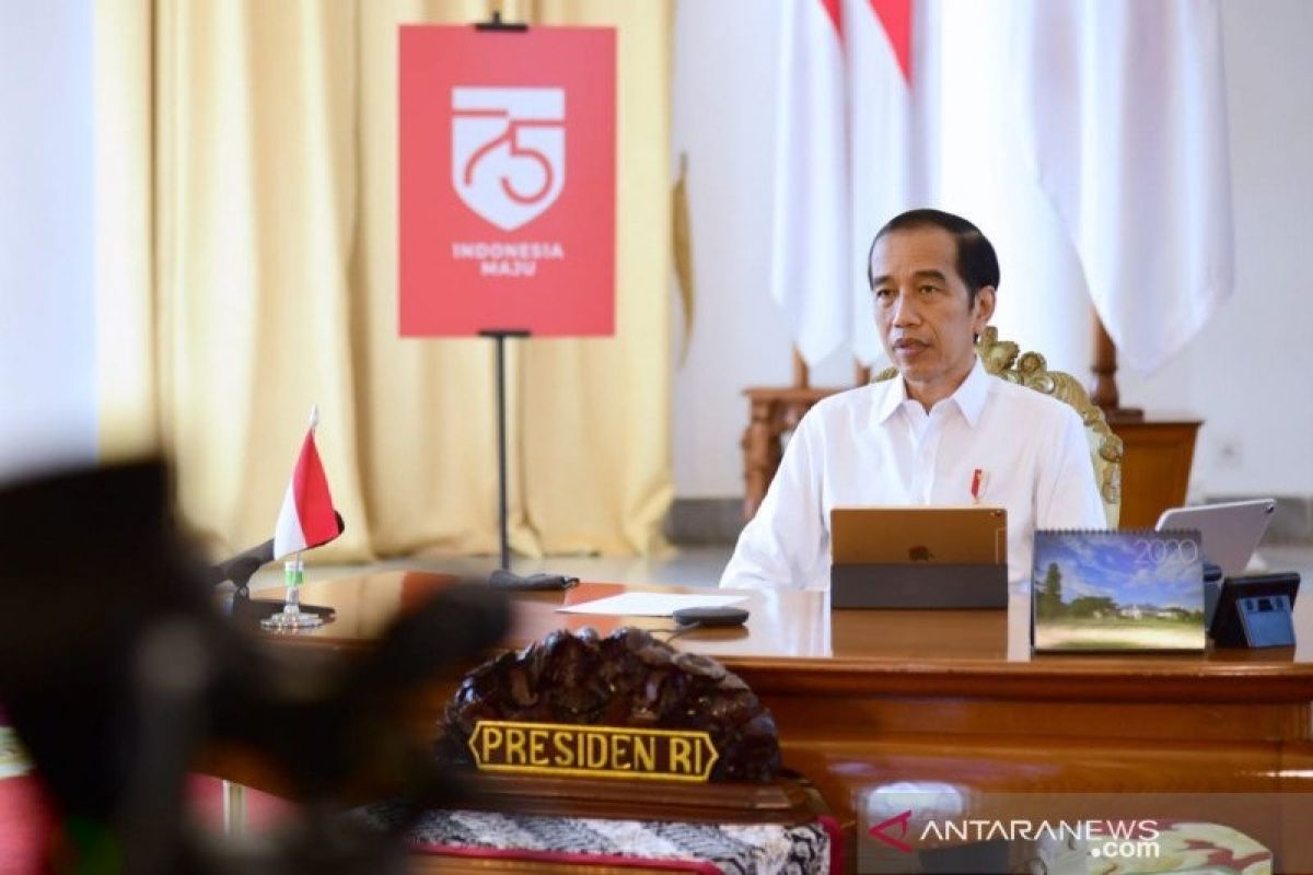 Presiden Joko Widodo merasa suasana menunjukkan masyarakat khawatir COVID-19