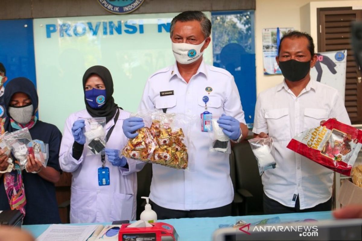 BNN ungkap penyelundupan sabu dalam kemasan permen wafer cokelat