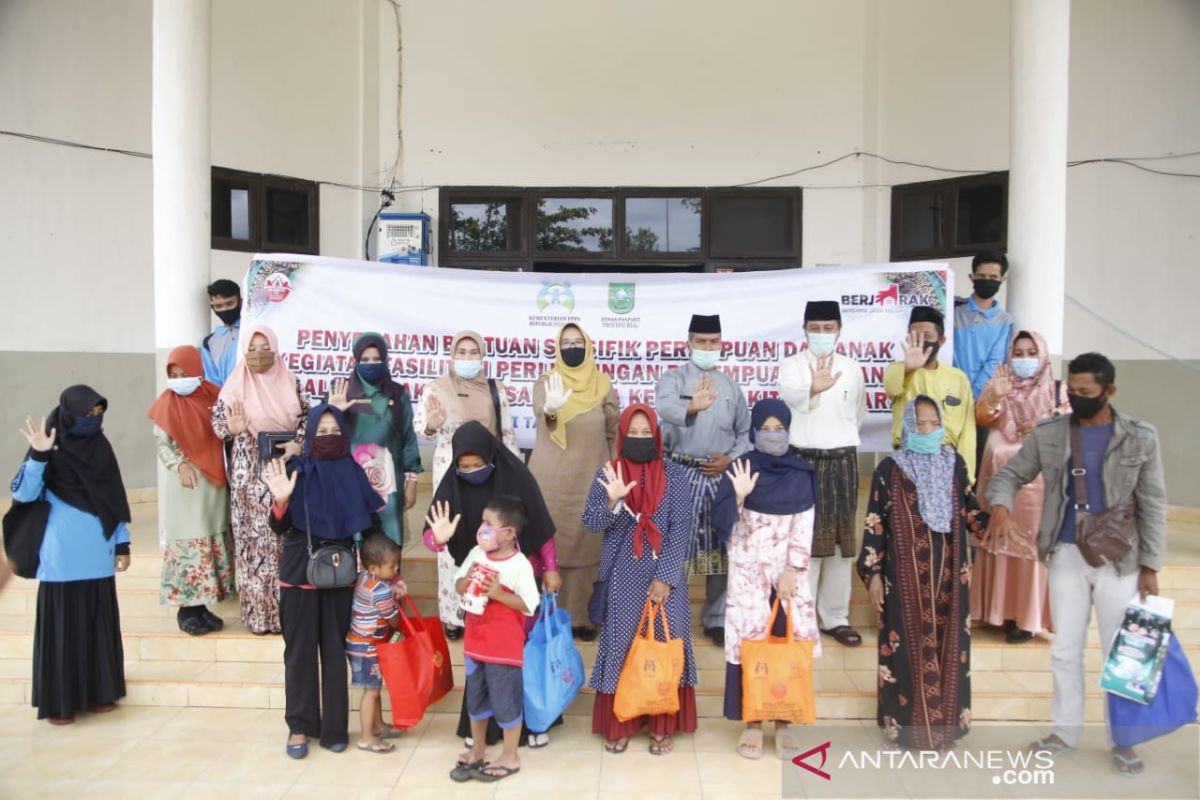 Perempuan, anak-anak, dan lansia terdampak COVID-19 Siak peroleh bantuan spesifik dari KPPA