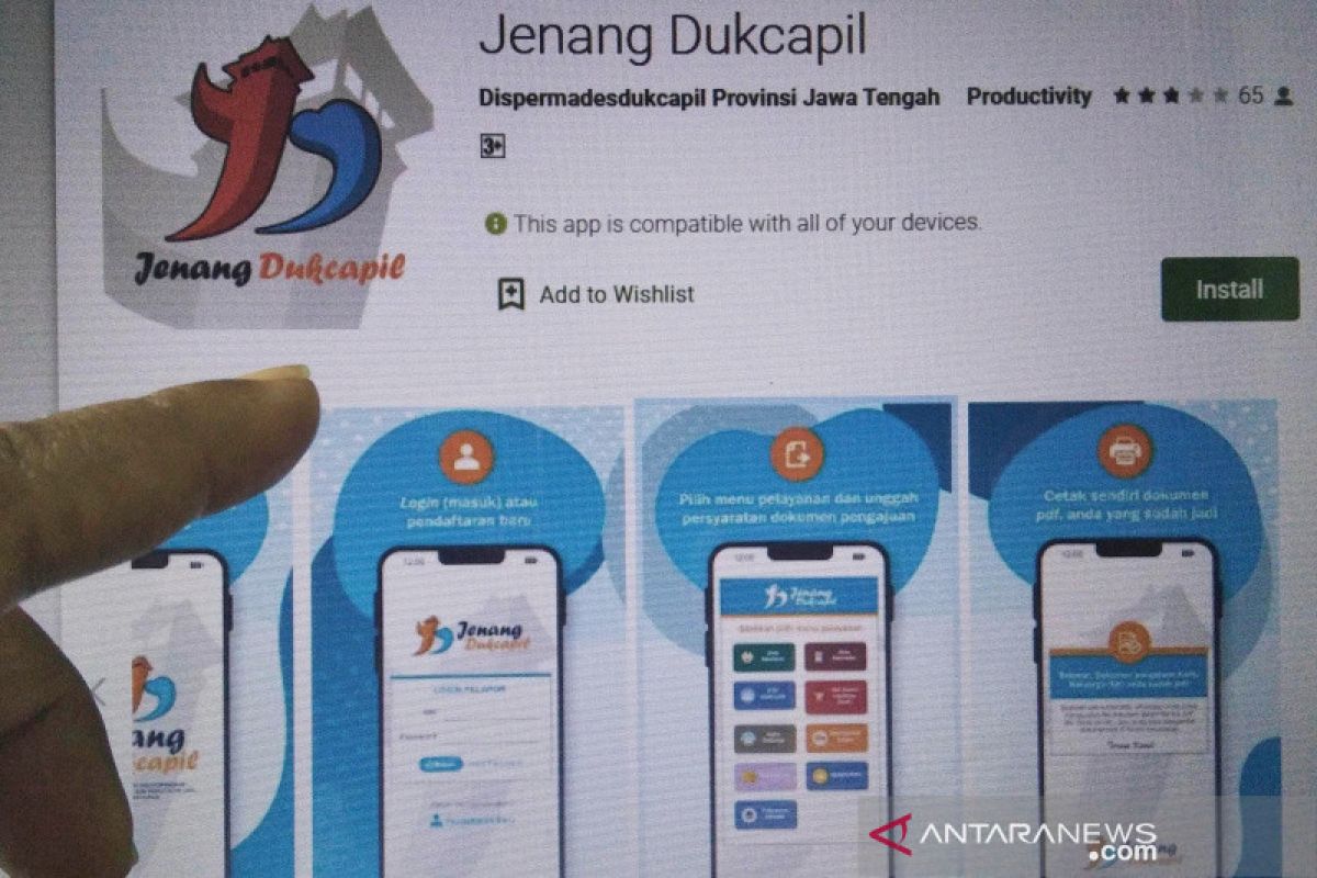 Aplikasi "Jenang Dukcapil" Kudus jadi andalan layanan kependudukan