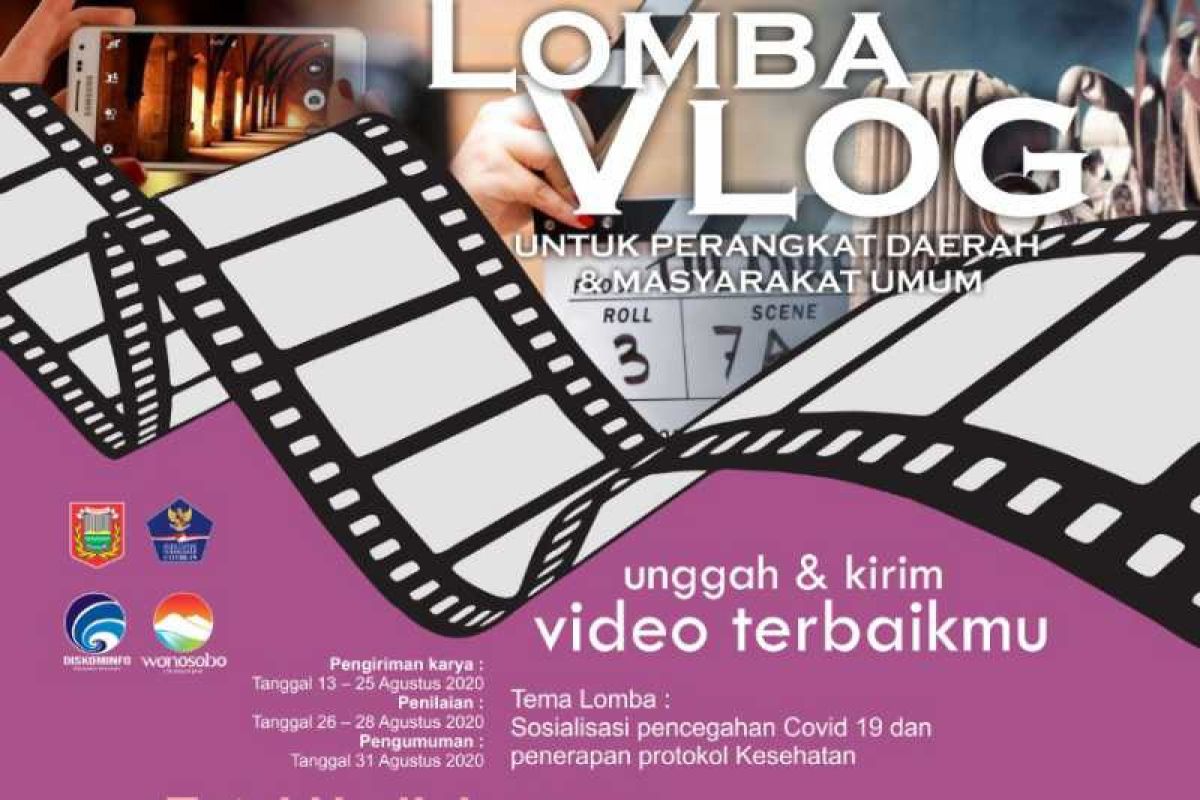 Wonosobo gugah kesadaran bahaya COVID-19 melalui lomba vlog