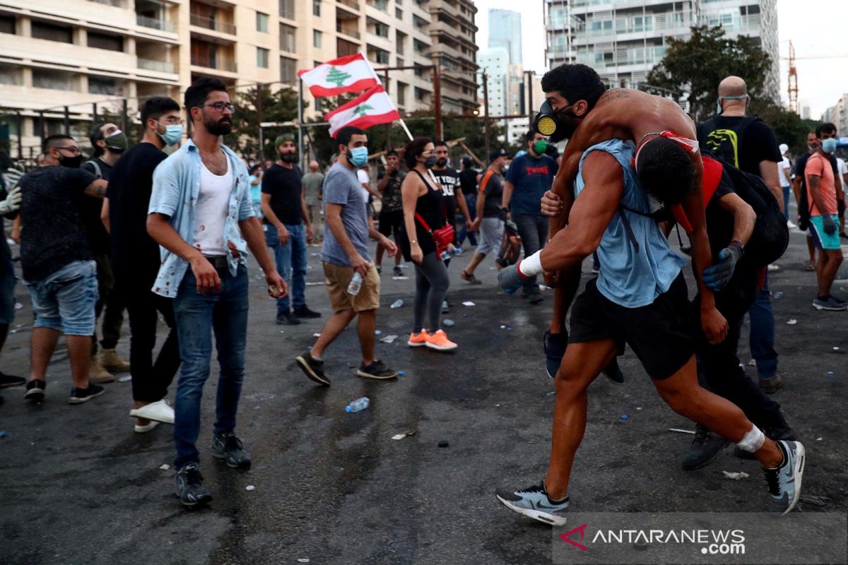 Pemerintah Lebanon bubar dan PM mengundurkan diri setelah ledakan