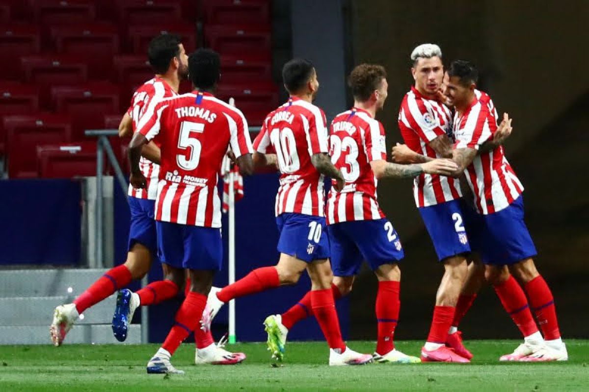 Atletico Madrid umumkan dua kasus positif COVID-19 jelang lanjutan Champions