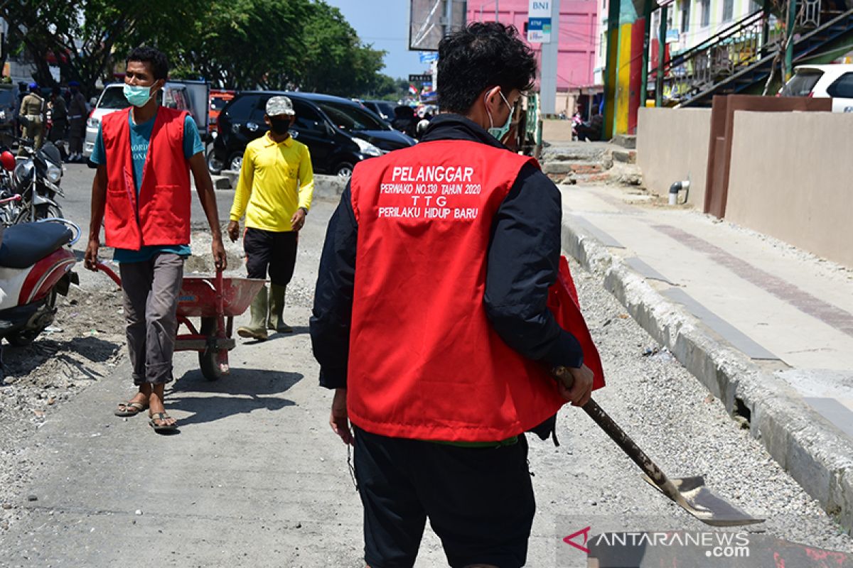 Tim penegakan protokol kesehatan Pekanbaru akan razia masker di perbatasan dan mal