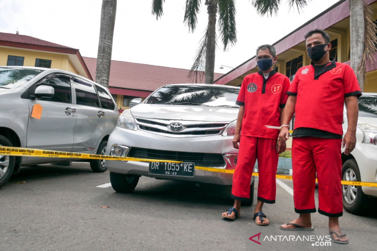 Tersangka penggelapan mobil rental untuk modal bisnis tokek, ternyata caleg gagal