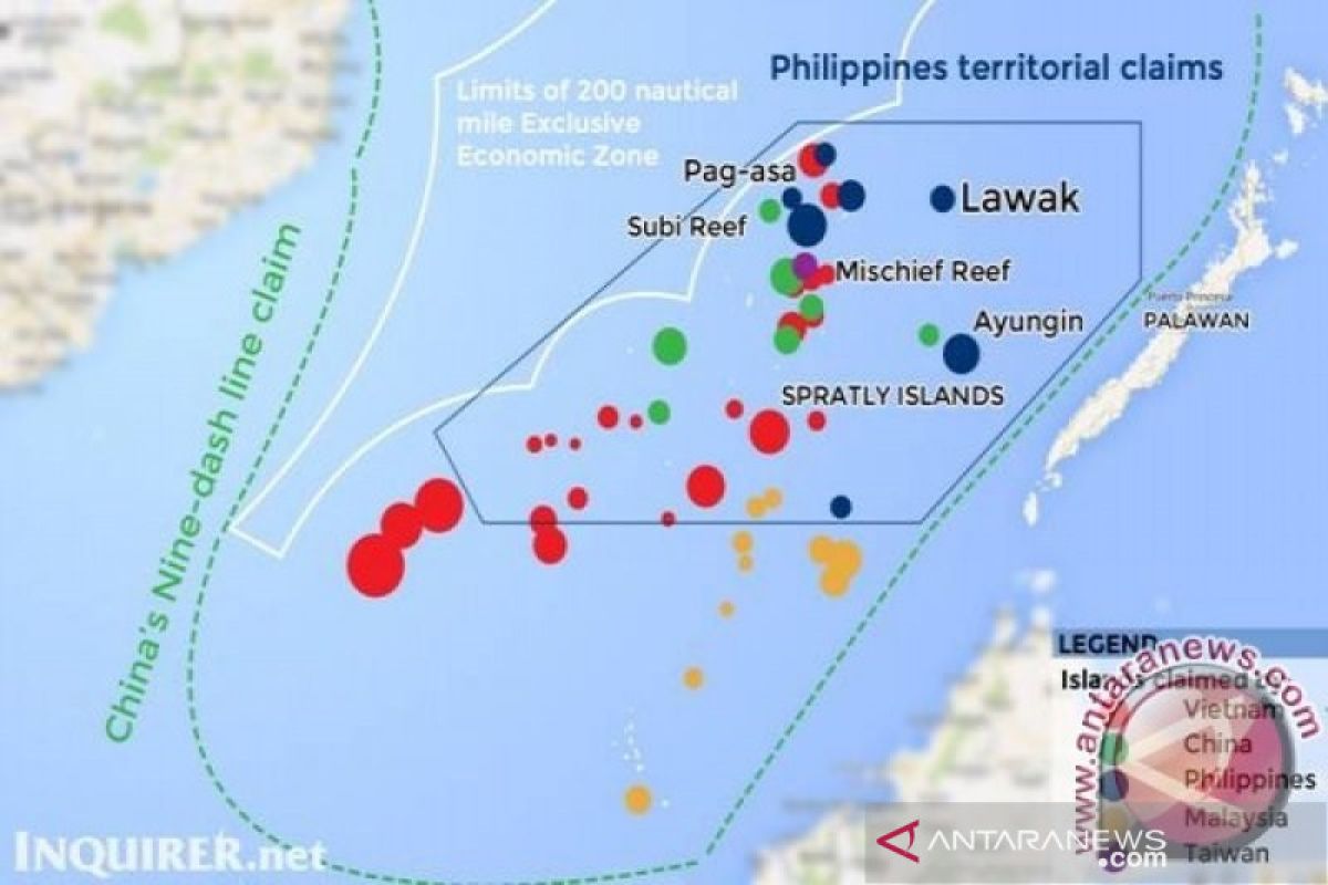 China siapkan tiga penanda di Laut China Selatan