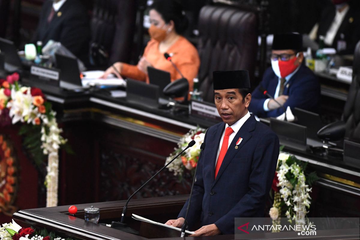 Presiden Joko Widodo: 2021, anggaran transfer ke daerah-dana desa Rp796,3 triliun