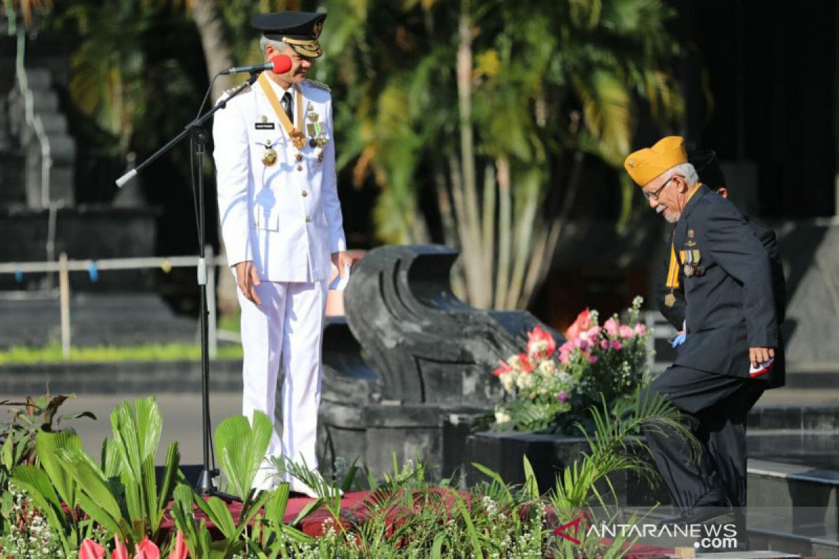 DPP LVRI dan Mendagri apresiasi Ganjar undang  veteran ke podium