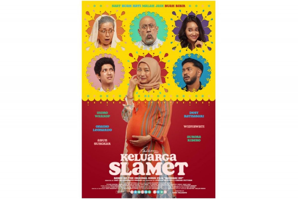 Falcon Pictures merilis cuplikan foto film terbaru "Keluarga Slamet" adaptasi Badhaai Ho