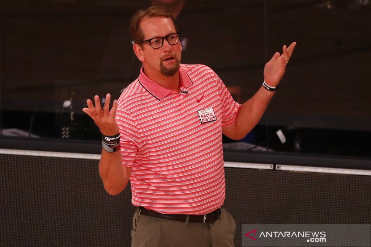 Nick Nurse dinobatkan Pelatih Terbaik NBA musim 2019/20