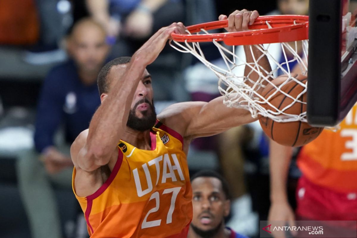 Utah Jazz perpanjang kontrak Rudy Gobert untuk lima tahun