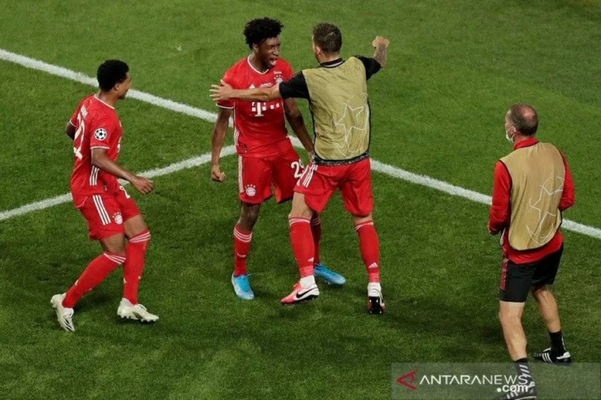 Gol tunggal Coman, Bayern juara Liga Champions kontra PSG