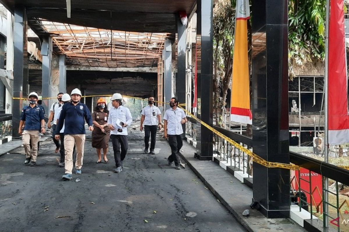 Tim Puslabfor pastikan kondisi gedung Kejagung aman untuk dilakukan pemeriksaan