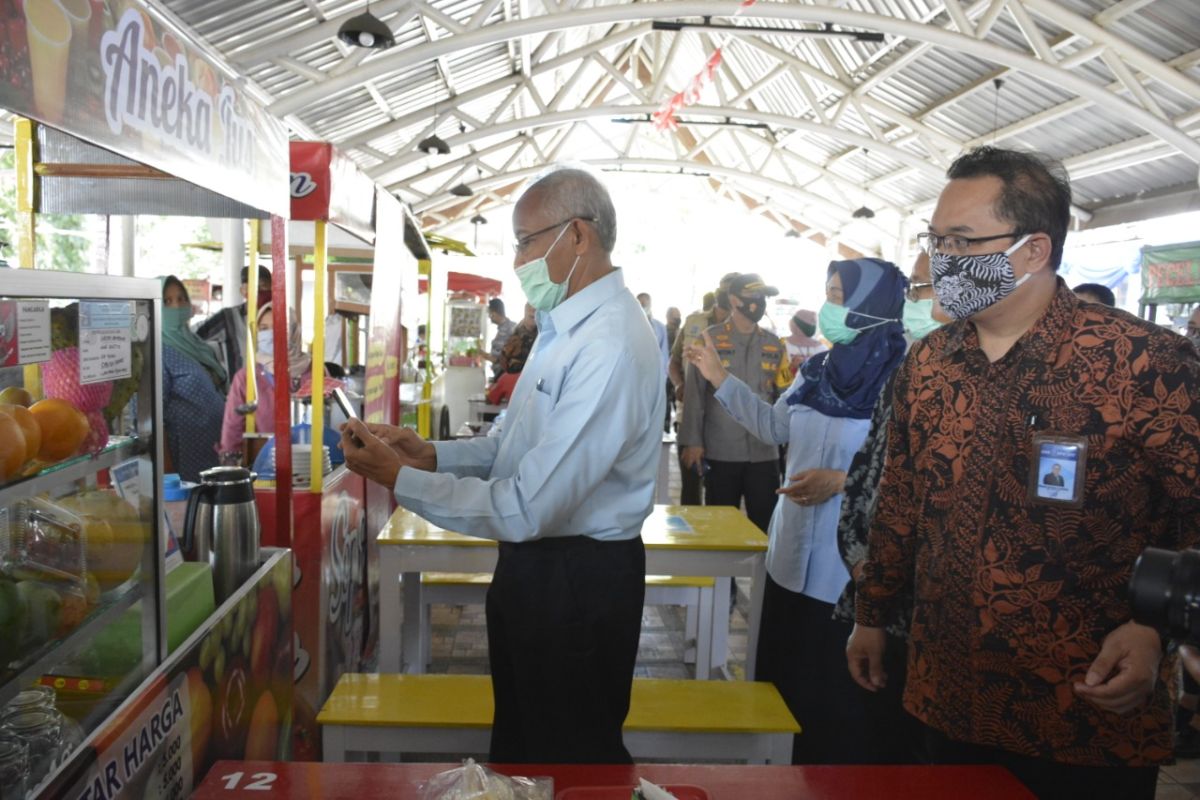 Sleman luncurkan digitalisasi pasar di shelter PKL Denggung