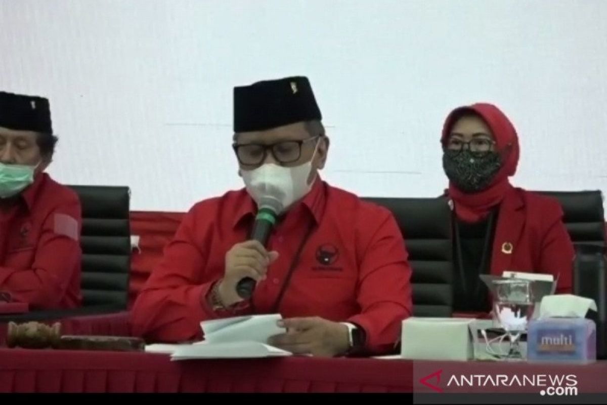 94 Calon kepala daerah akan ikuti Sekolah Partai PDIP Angkatan II