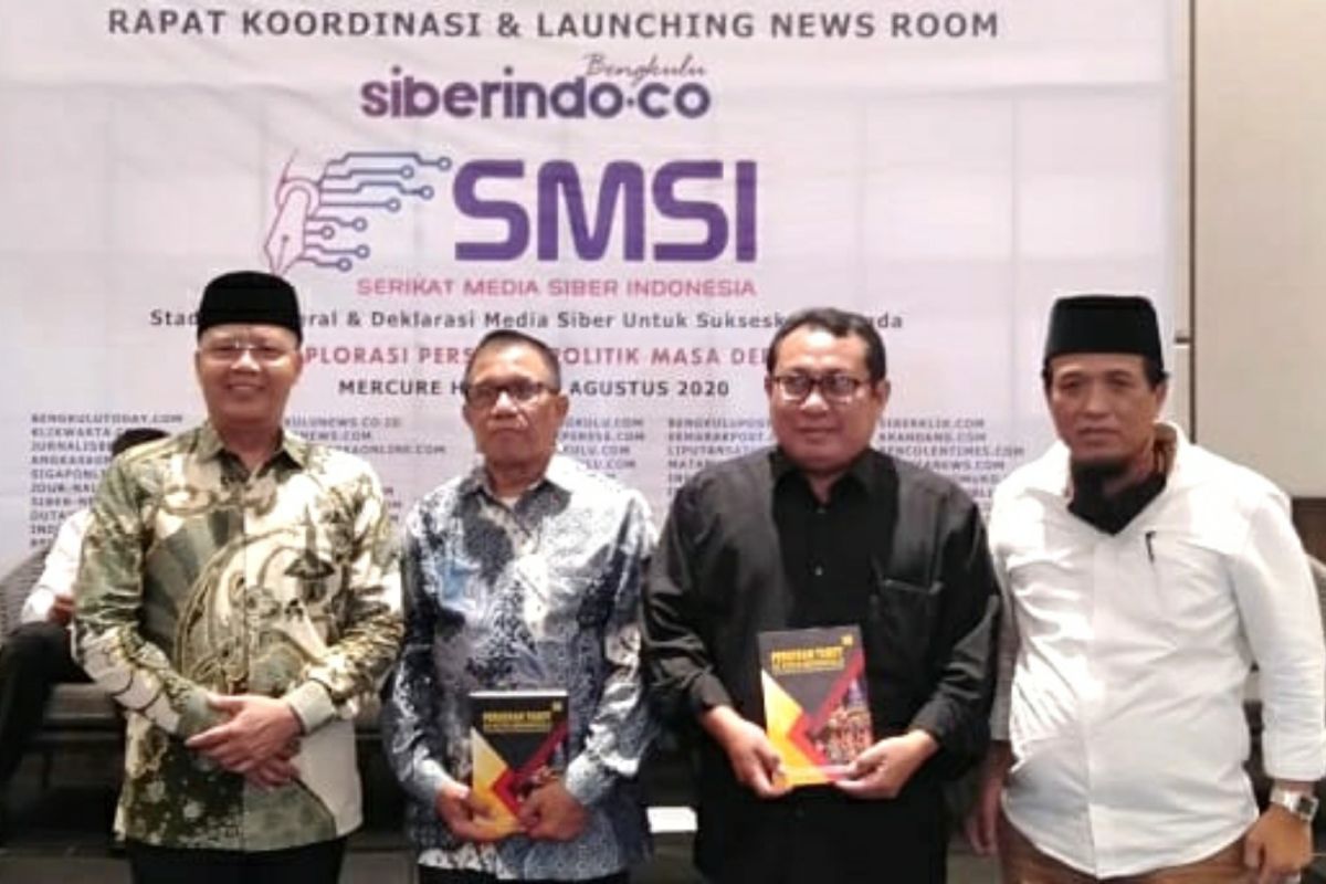 Newsroom Siberindo diluncurkan, Rohidin Mersyah: Jangan ciptakan ruang hoaks