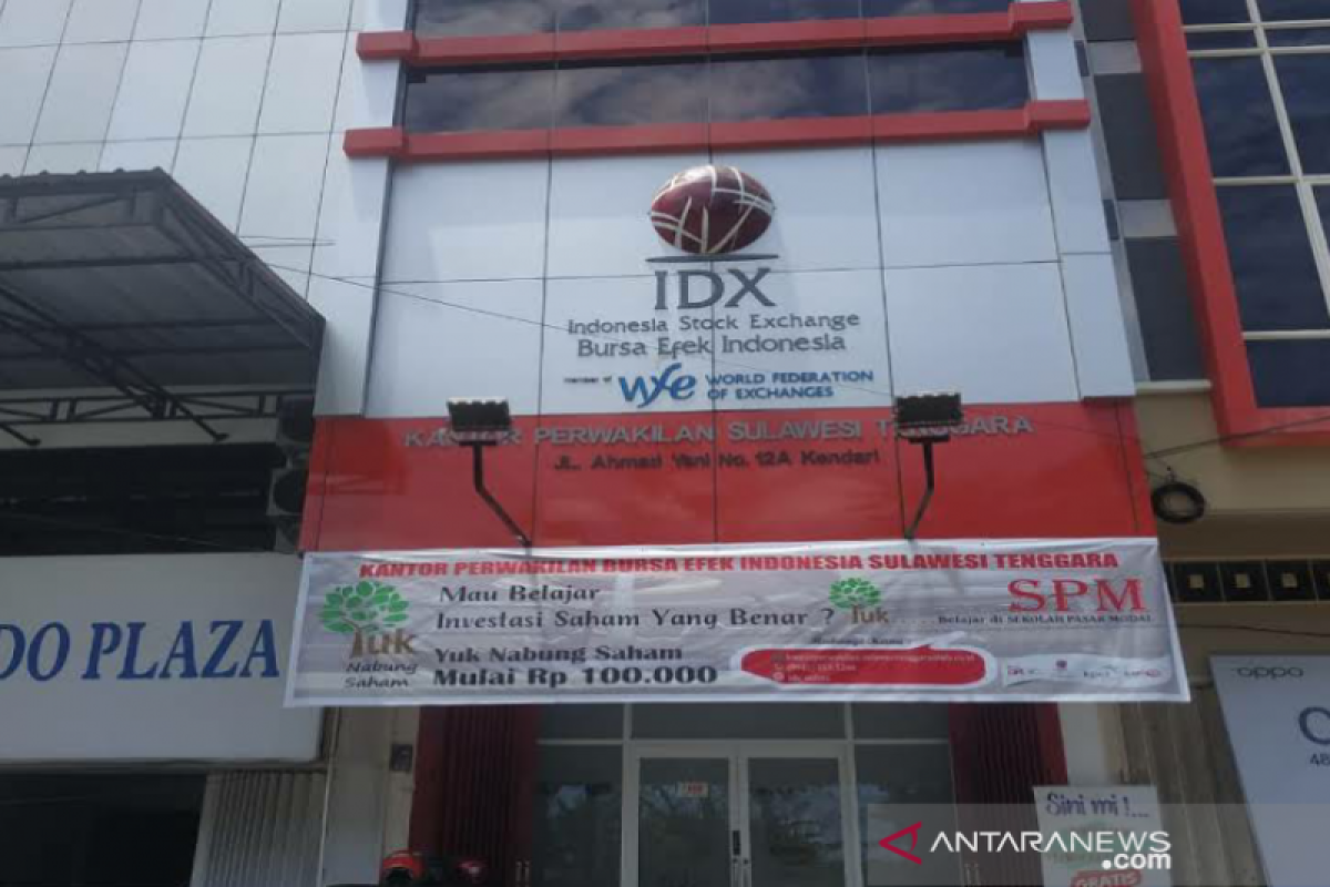 BEI Sultra sebut transaksi jual beli saham naik per Juli