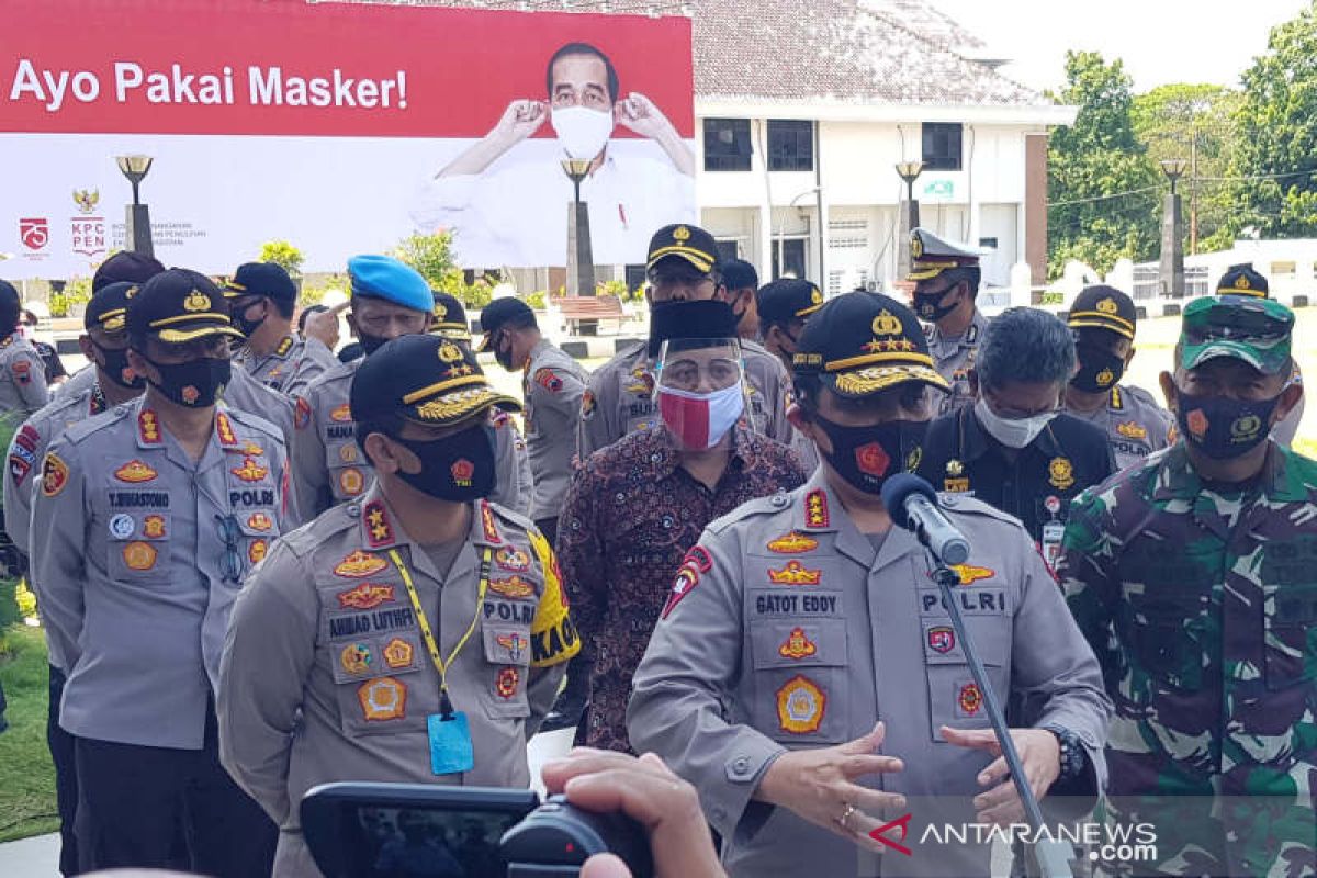 Wakapolri: Gunakan masker sebagai budaya baru