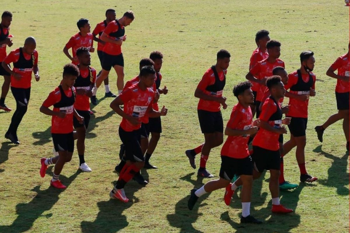 Persipura Jayapura perpanjang latihan virtual karena tak dapat izin gugus tugas