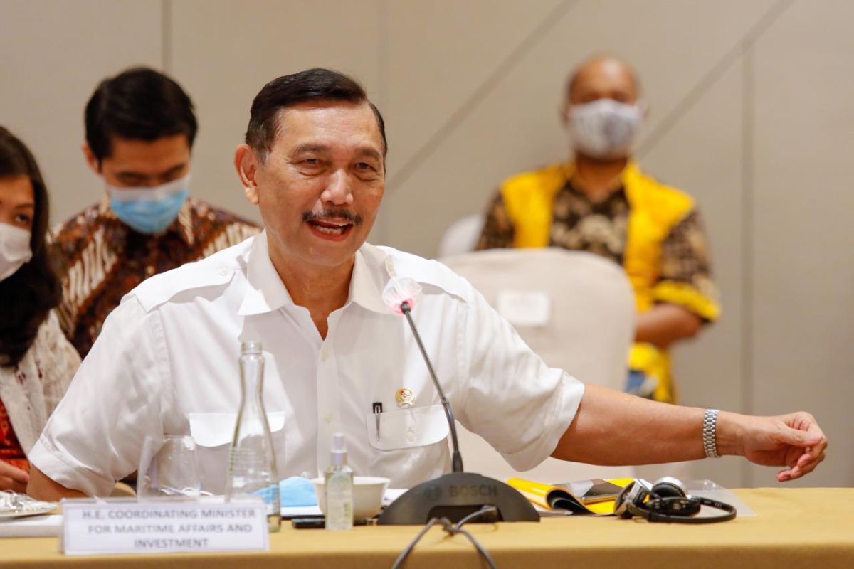 Luhut akan minta tambahan 20 juta dosis vaksin dari UEA