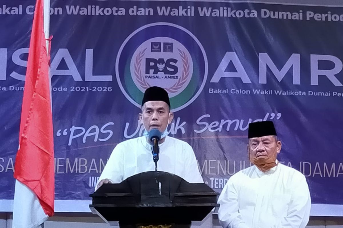 Nasdem PPP Deklarasi Koalisi Pencalonan Paisal Amris Untuk Pilkada Dumai