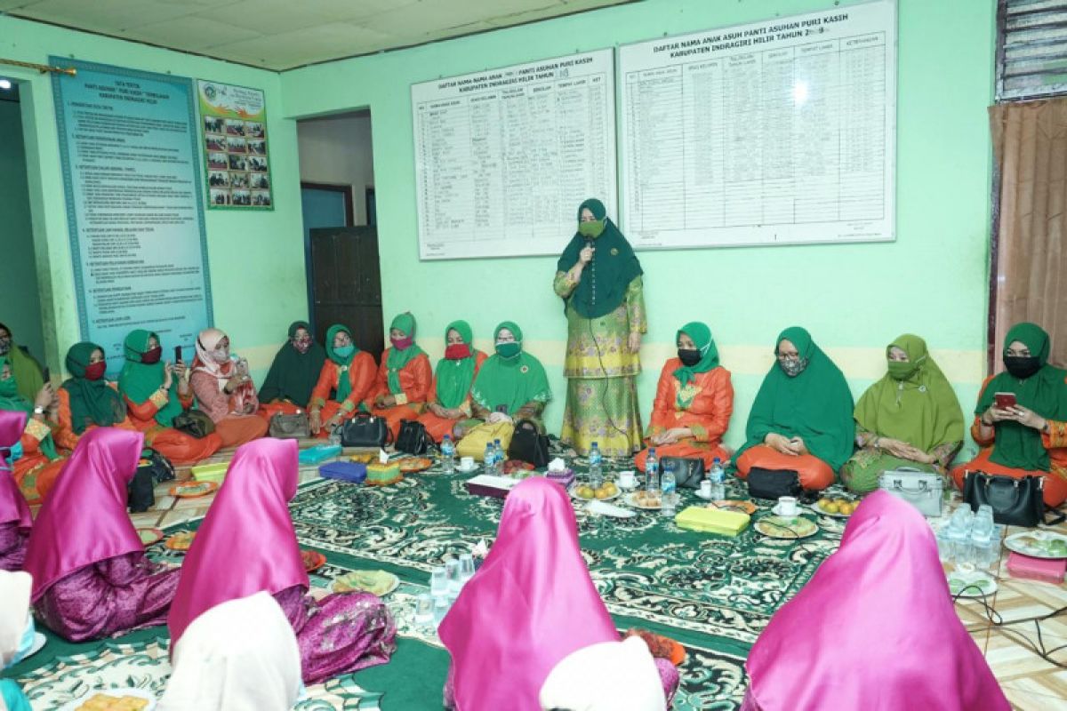 Peringati tahun baru Islam, PCMNU Inhil sambangi Panti Asuhan Puri Kasih