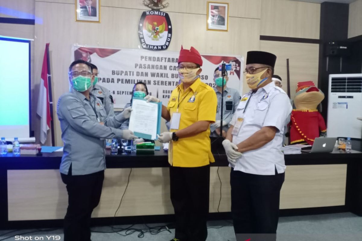 Pasangan Darmin-Amjad  mendaftar di KPU penuhi syarat