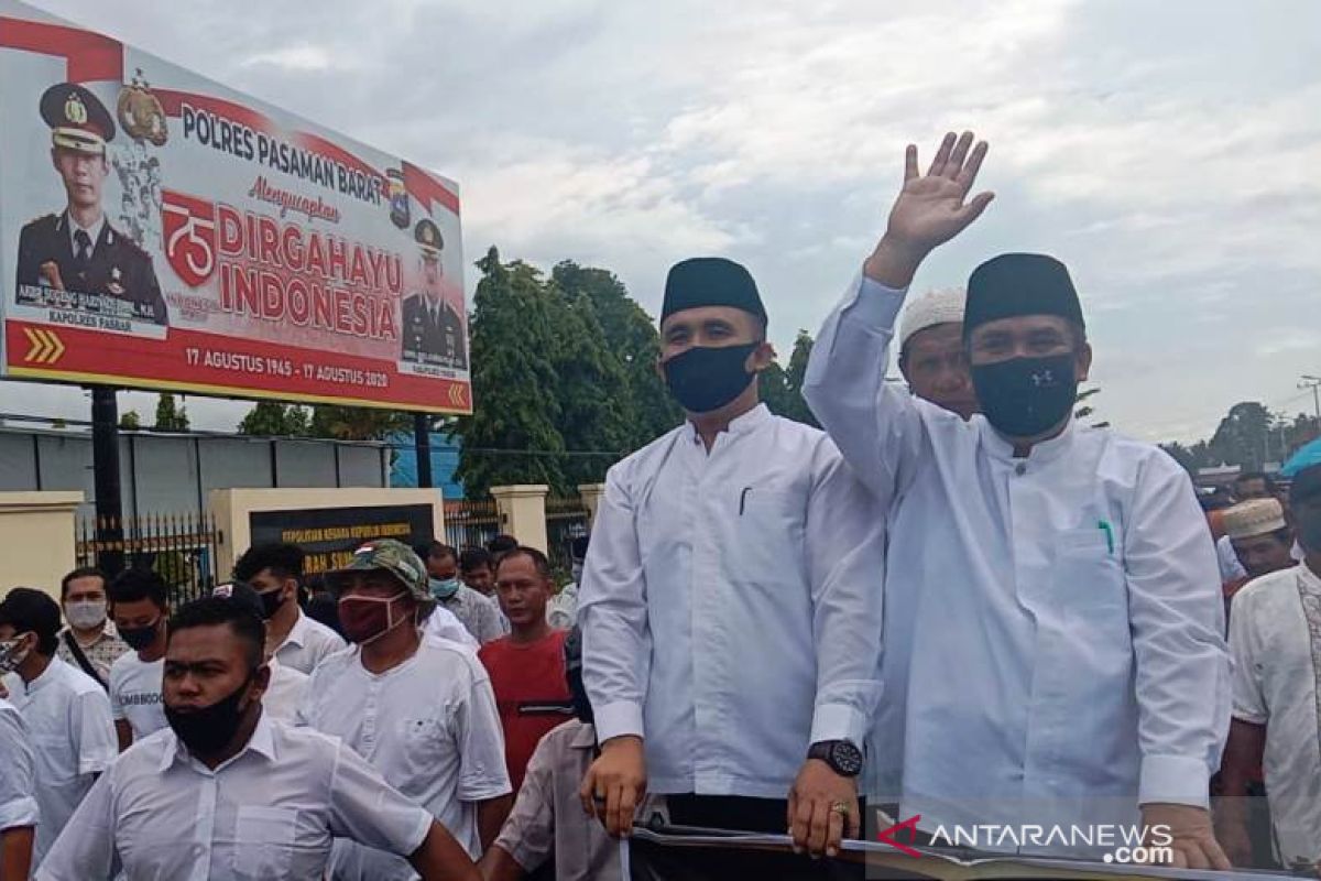 Agus-Rommy, catatkan sejarah di Pilkada Pasaman Barat