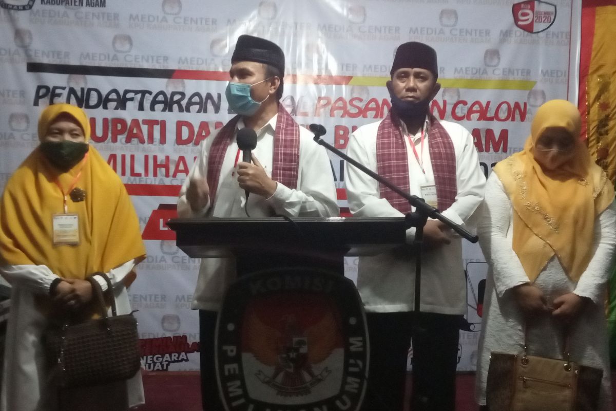 Wakil Bupati Agam Trinda Farhan Satria terkonfirmasi positif COVID-19 usai mendaftar ke KPU