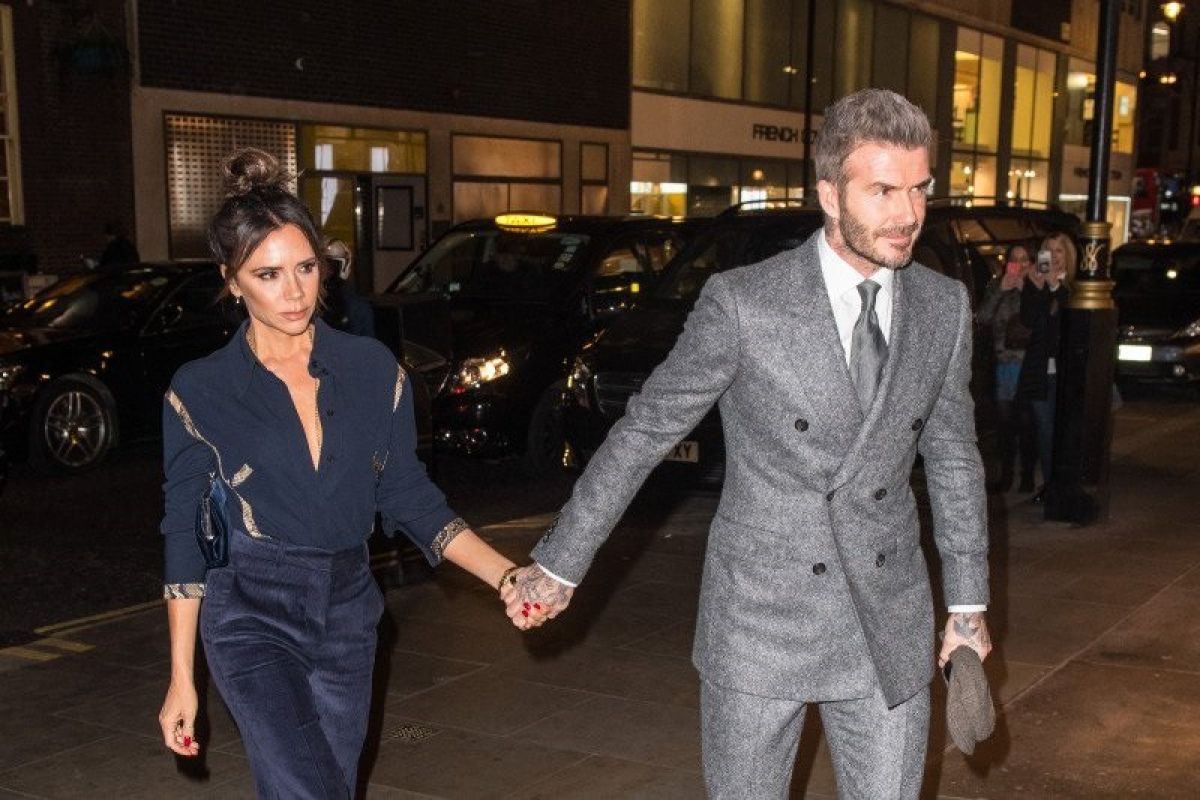 Usai hadiri pesta di LA, David dan Victoria Beckham terinfeksi COVID-19