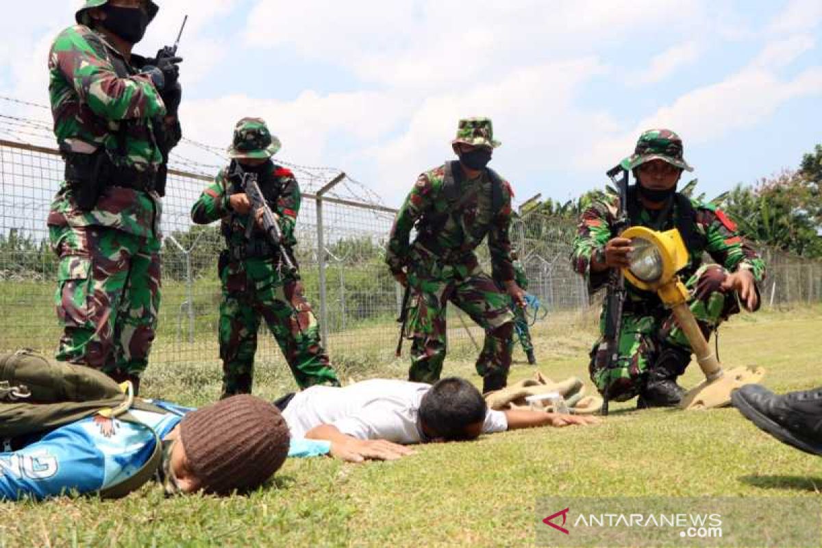 Latihan pertahan pangkalan berakhir hari ini