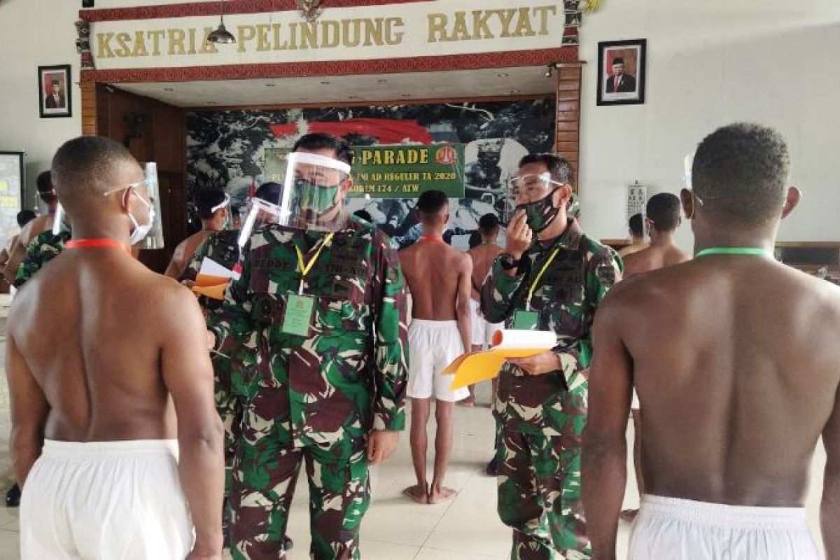 53 pemuda wilayah Papua Selatan ikuti seleksi pusat Caba PK TNI AD