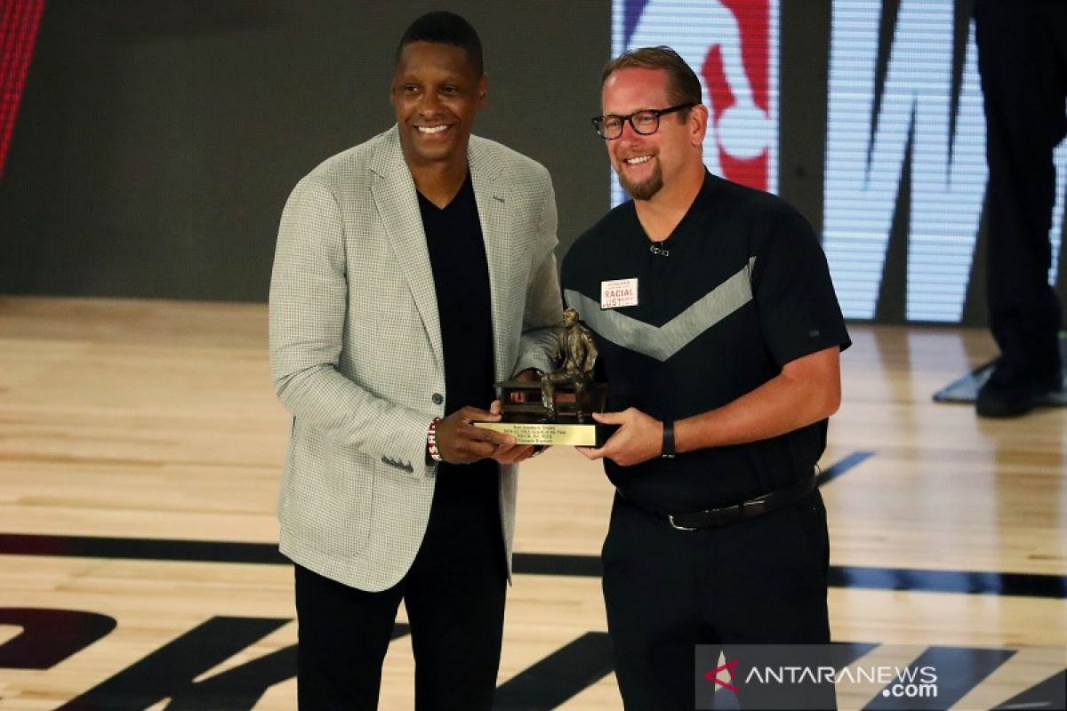 Toronto Raptors perpanjang kontrak pelatih Nick Nurse