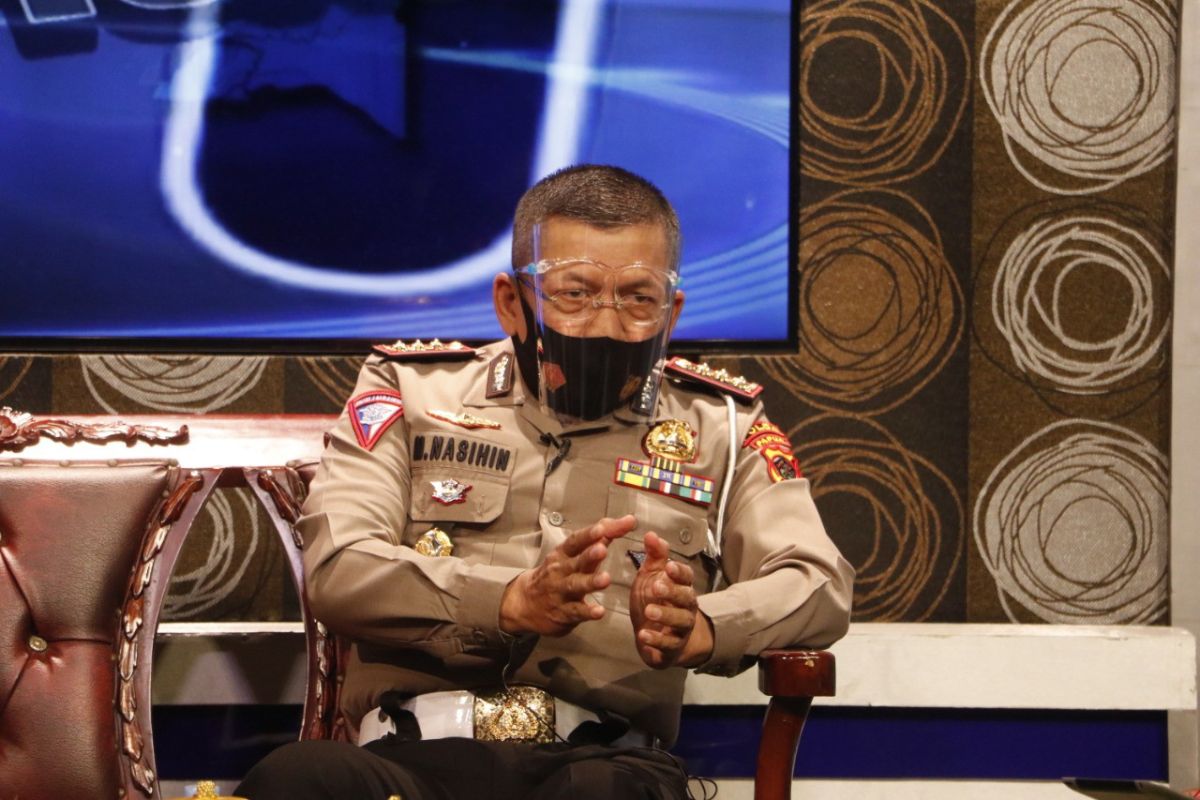 Dirlantas Polda Papua imbau warga gunakan masker cegah penyebaran COVID-19