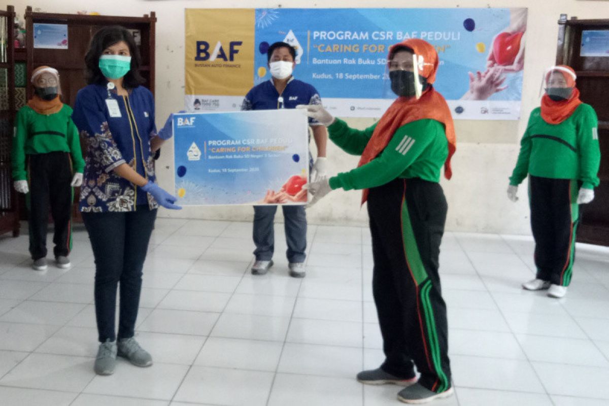 BAF bagikan sarana perpustakaan untuk SD di Kudus