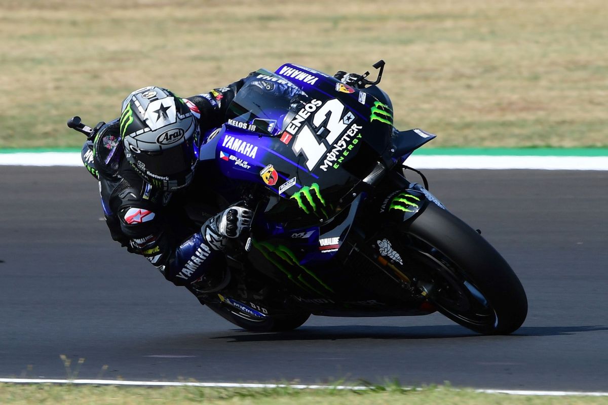 Juara, Vinales patahkan 'kutukan' Sirkuit Misano