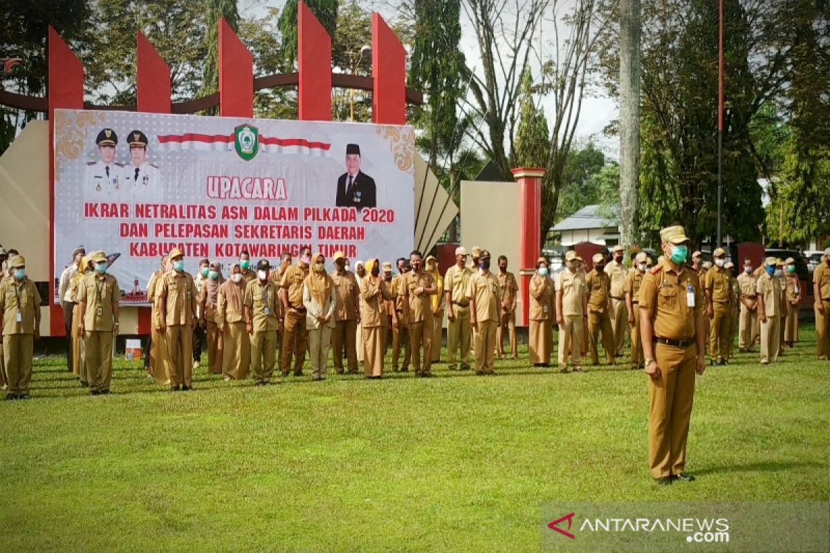 ASN Kotim berikrar netral dalam pilkada