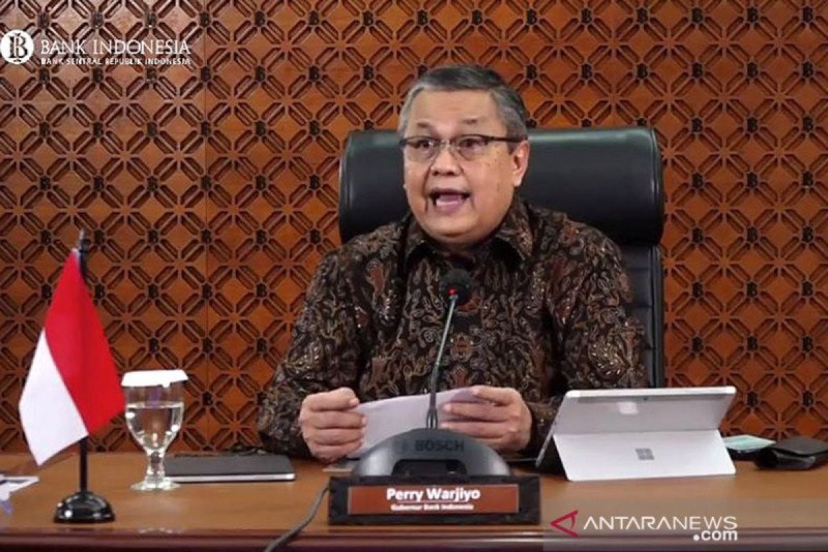 Gubernur BI Perry Warjiyo dorong belanja APBN dan APBD sasar produksi UMKM