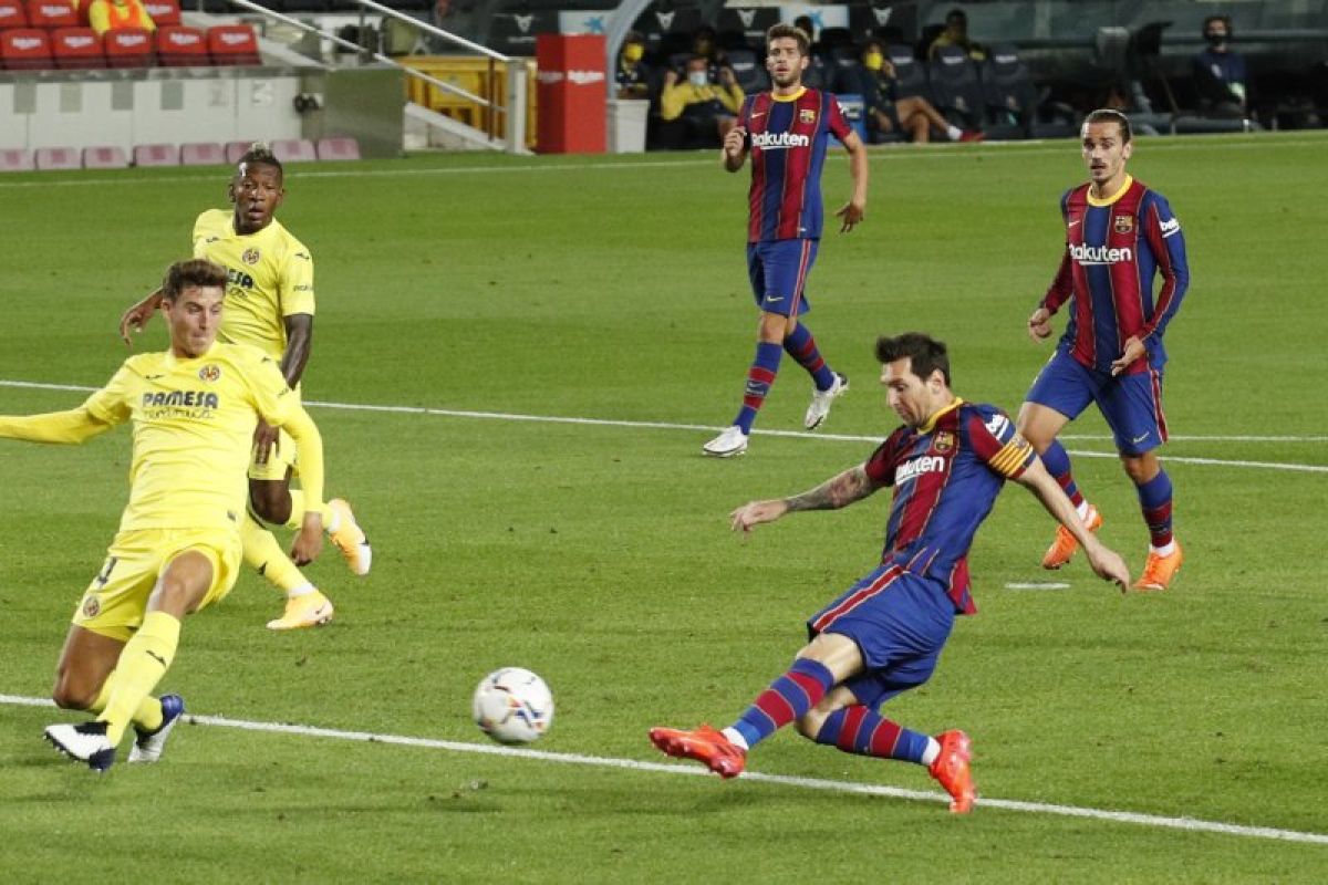 Barcelona gilas Villarreal  4-0