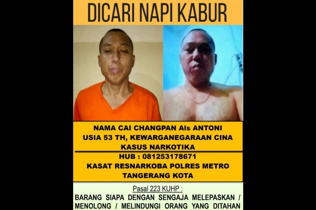 Ini kisah tim polisi buru Cai sampai ke Hutan Tenjo