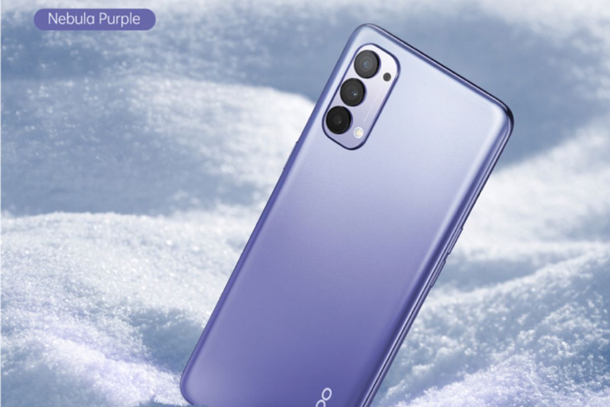 Oppo luncurkan Reno4 warna Nebula Purple