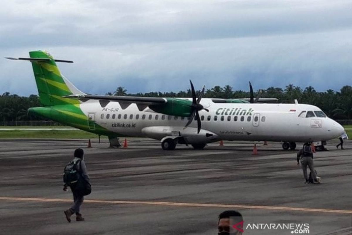 Citilink mulai layani penerbangan charter perdana ke Bandara Nagan Raya Aceh