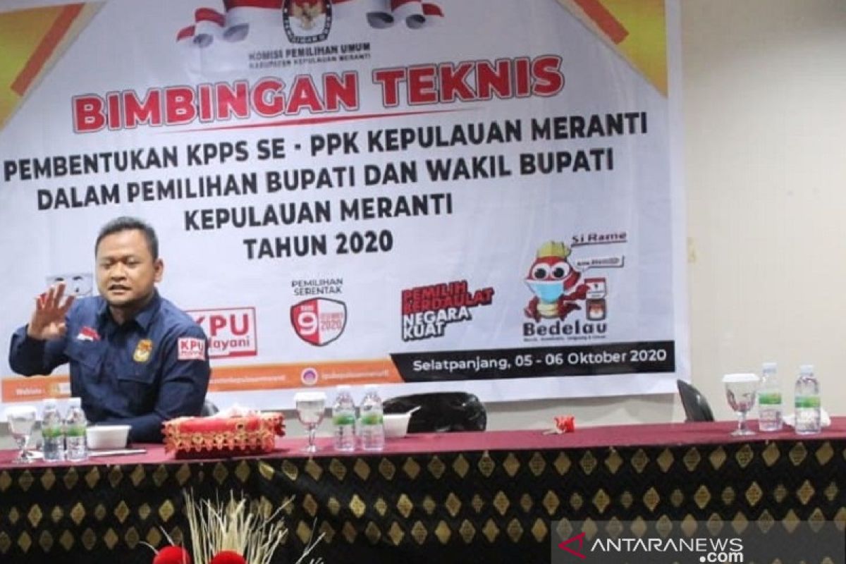 KPU Meranti waspadai perekrutan KPPS dari unsur parpol dan tim sukses