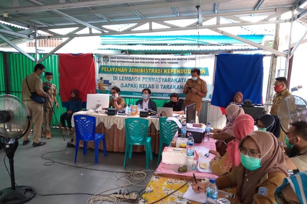 Warga binaan Lapas Tarakan dilayani Sipelandukilat