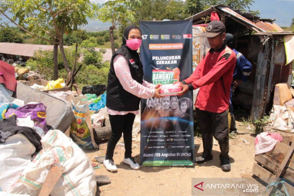 ACT Sulteng  gagas gerakan "Bangkit Bangsaku" bantu pangan warga